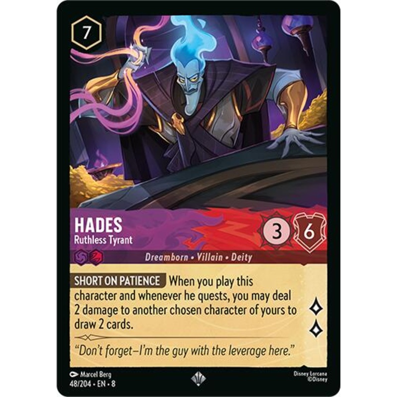 Hades – Ruthless Tyrant (48/204) [Reign of Jafar]