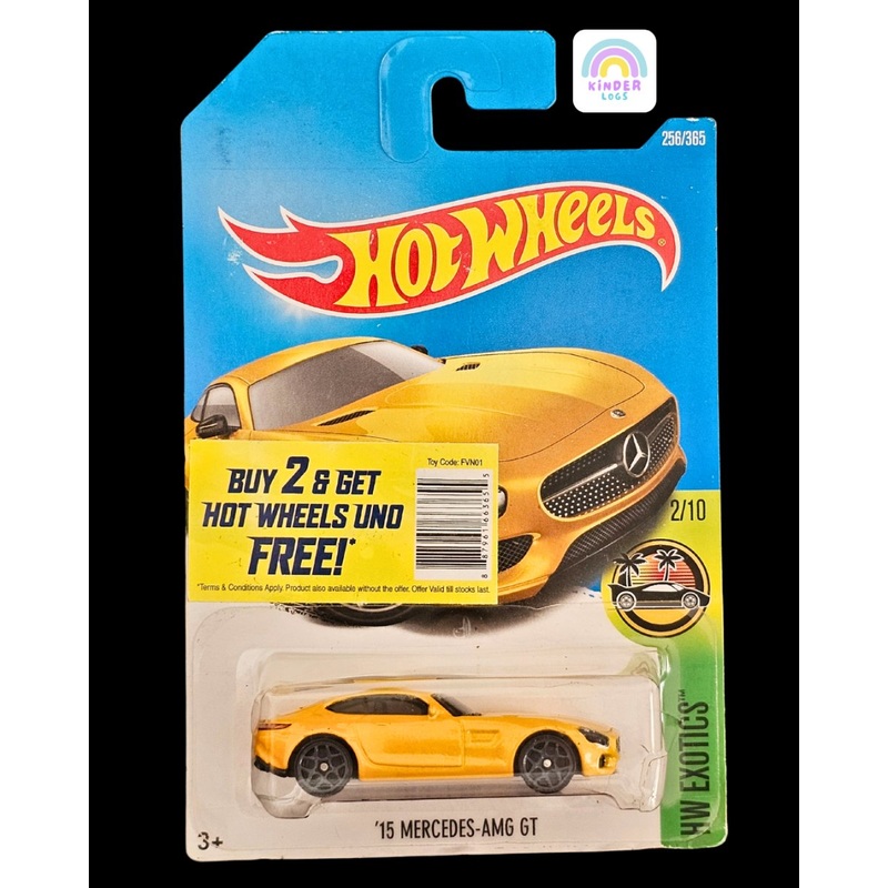 Hot Wheels 2015 Mercedes AMG GT – Gold Color