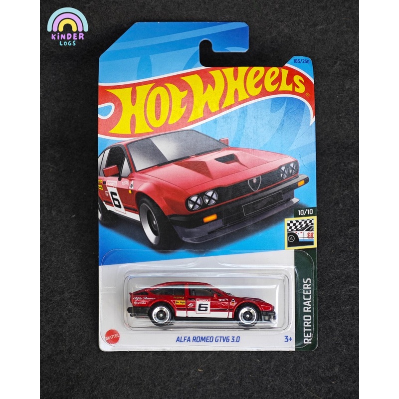 Hot Wheels Alfa Romeo GTV6 3.0 – Red