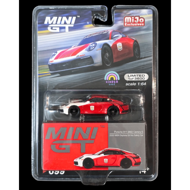 Mini GT Porsche 911 (992) Carrera S – Mijo Exclusives Limited Edition