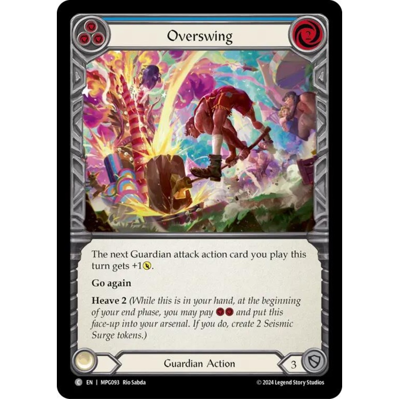 Overswing (Blue) [MPG093] (Mastery Pack Guardian)