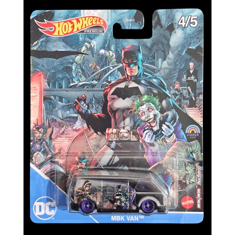 Premium Hot Wheels DC Batman MBK Van (Imported)