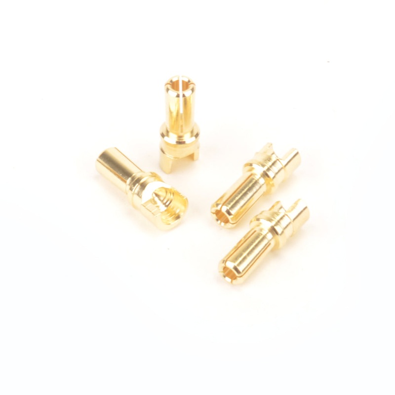 Bullet 3.5mm Plugs Male Only – 4pcs