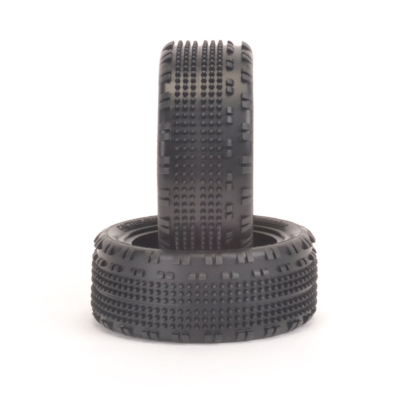 Cactus Fusion Front 4WD Yellow 1/10th Off Road Buggy Tyre – 1pr