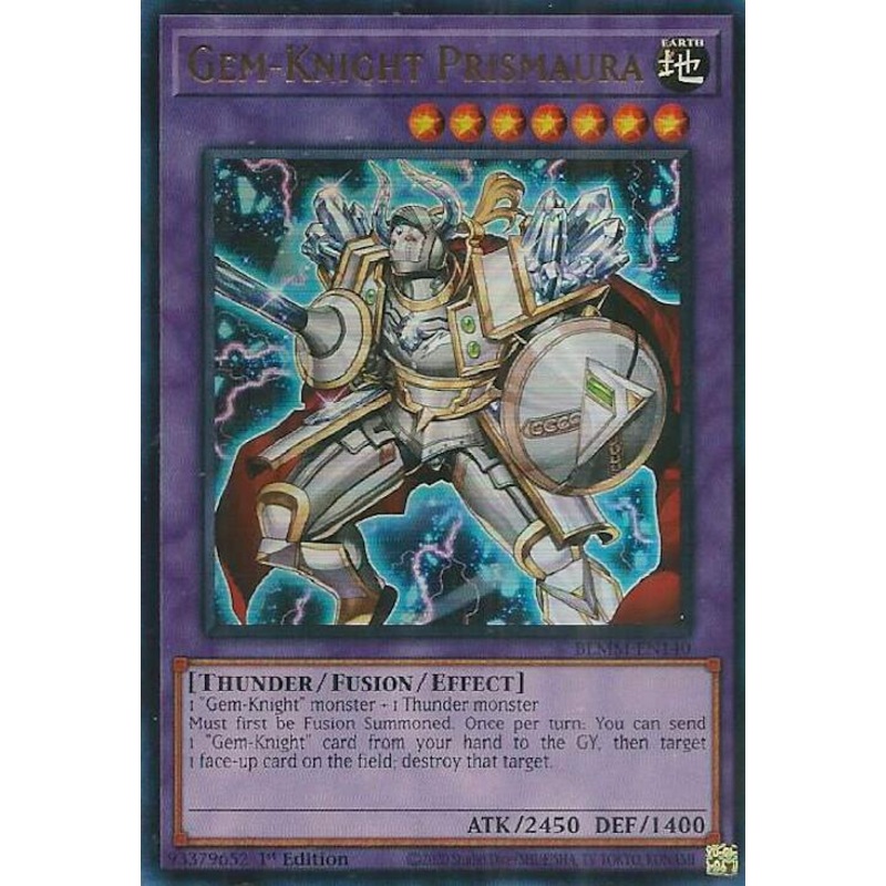 Gem-Knight Prismaura [BLMM-EN140] Ultra Rare