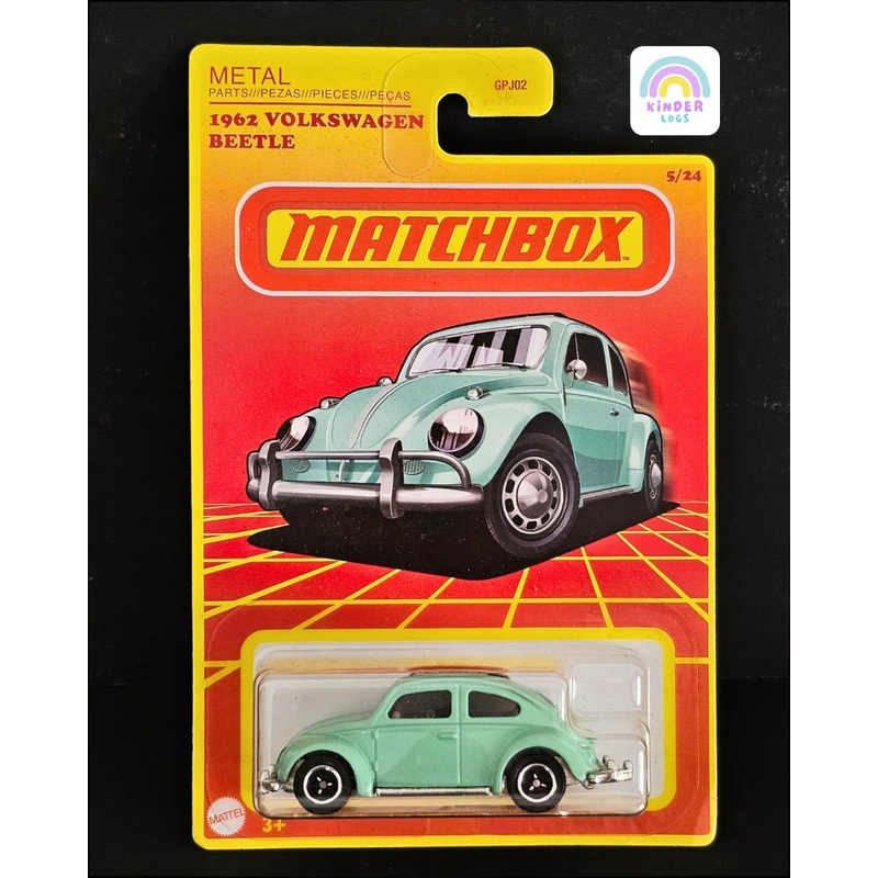 Matchbox 1962 Volkswagen Beetle – Imported Card