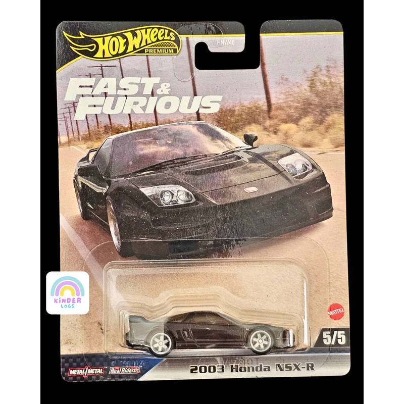 Premium Hot Wheels 2003 Honda NSX-R – Fast And Furious