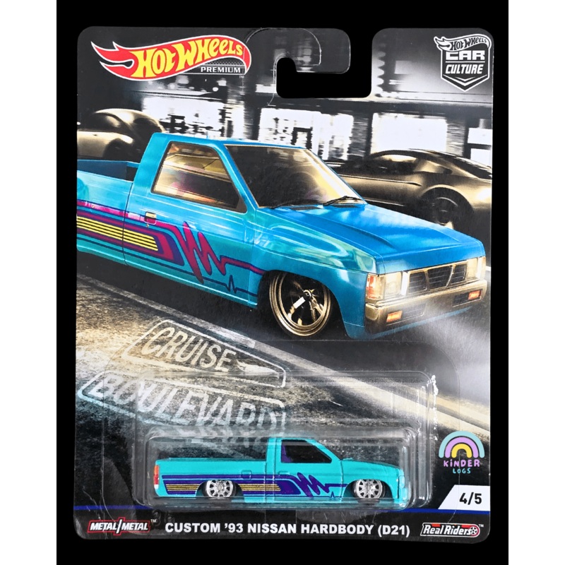 Premium Hot Wheels Custom 1993 Nissan Hardbody (D21) – Cruise Boulevard