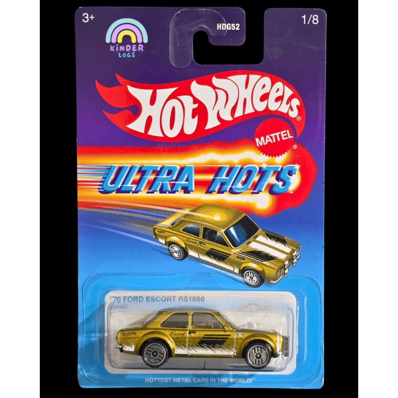 Ultra Hots Hot Wheels 1970 Ford Escort RS1600