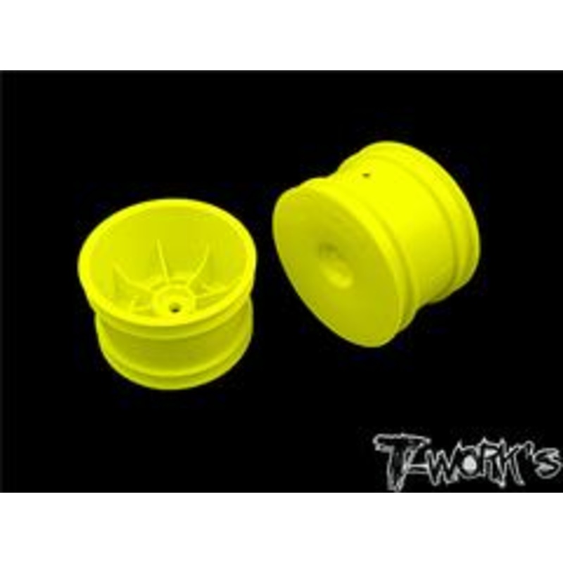1/10th Rear Wheel – Yellow 2.2 12mm Hex