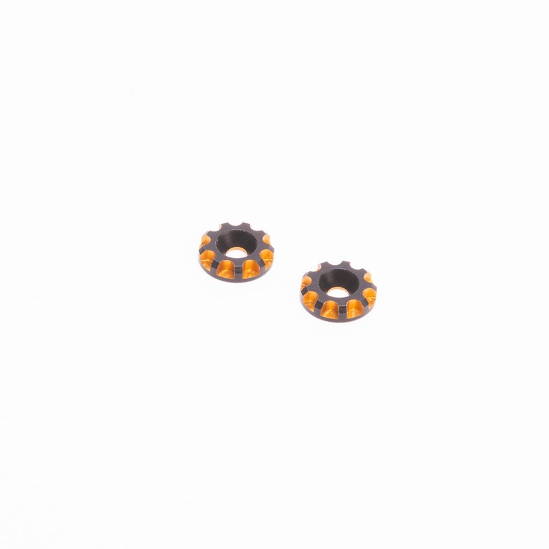 Alu Wing Washer 11.5mm – Black/Gold