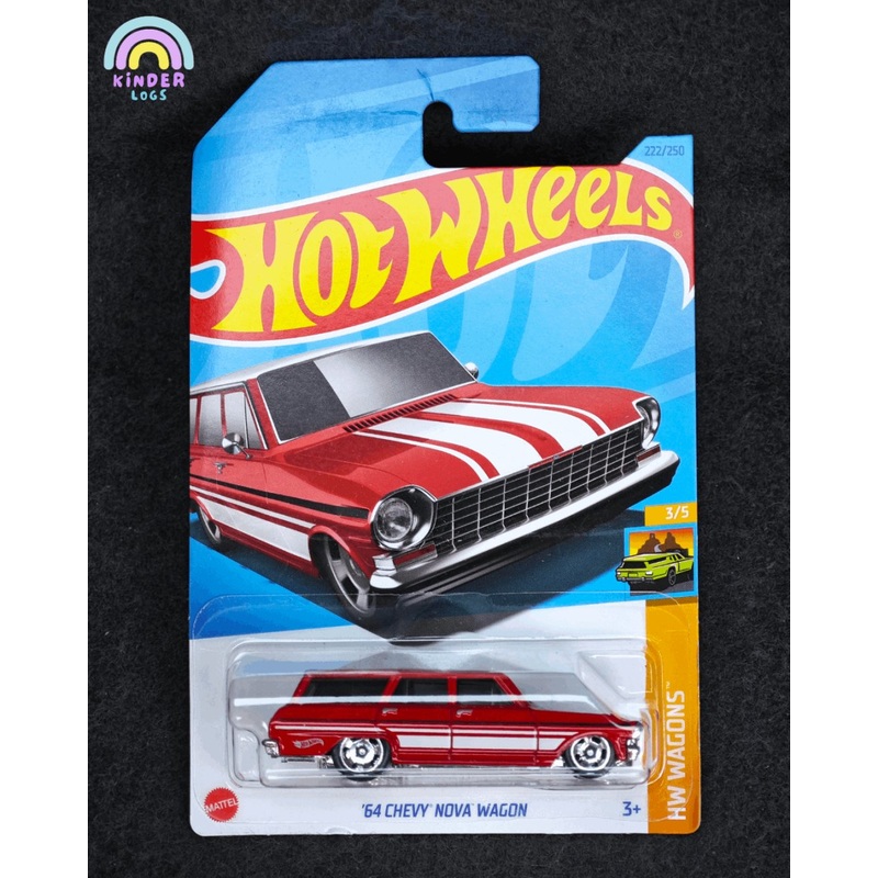 Hot Wheels 1964 Chevrolet Nova Wagon (Red)