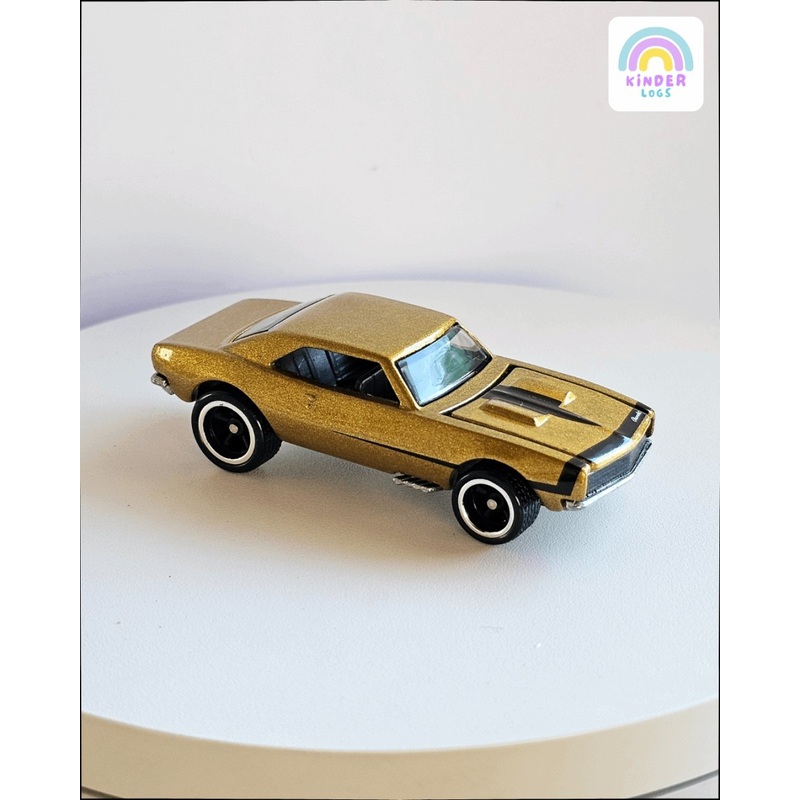 Hot Wheels 1967 Chevrolet Camaro Gold Car (Uncarded)