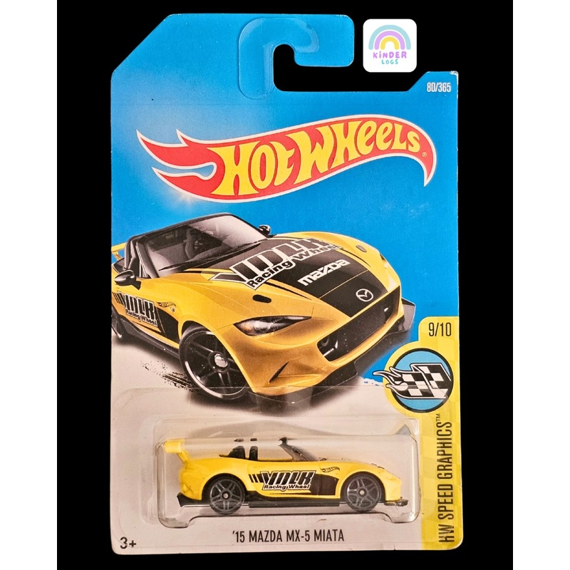 Hot Wheels 2015 Mazda MX-5 Miata – 2016 Card