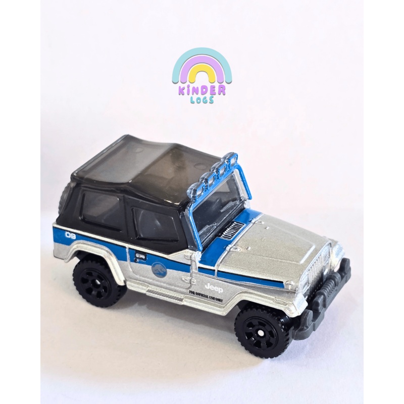 Matchbox Jeep Wrangler #09 – Jurassic World Rebirth (Uncarded – New)