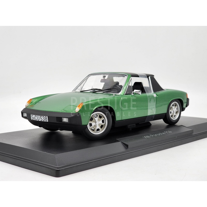 Norev 1975 VW Porsche 914 2.0 Green Metallic 1:18 Scale  – New