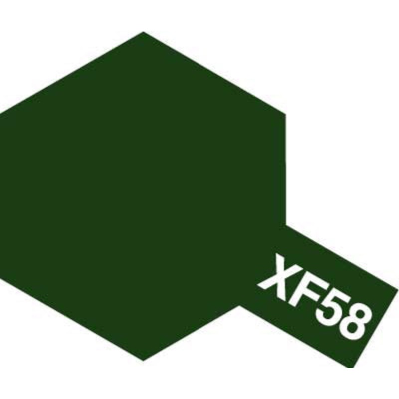 Acrylic Mini XF-58 Olive Green Paint