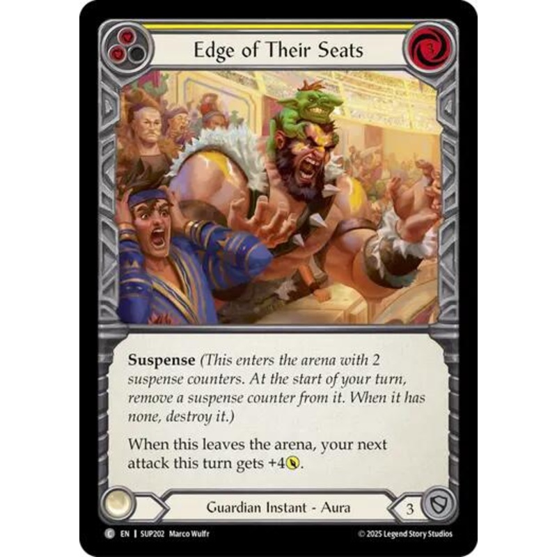 Edge of Their Seats (Yellow) [SUP202] (Super Slam)