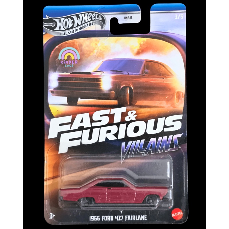 Hot Wheels 1966 Ford 427 Fairlane – Fast & Furious Villains