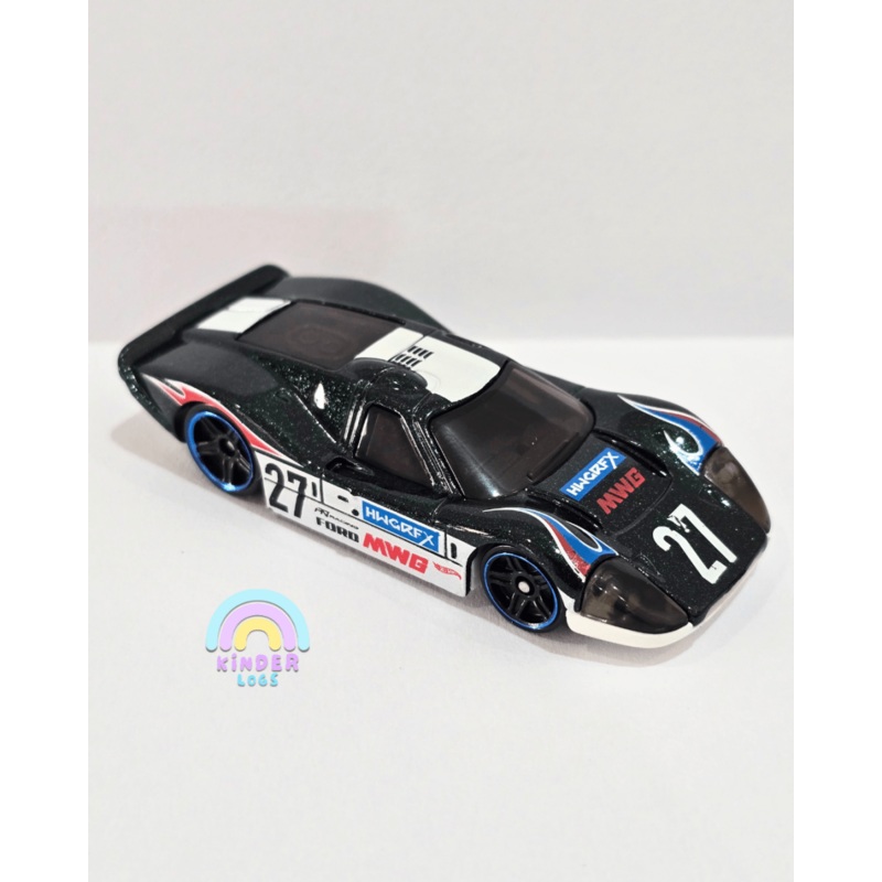 Hot Wheels 1967 Ford GT40 MKIV – Dark Green (Uncarded – New)