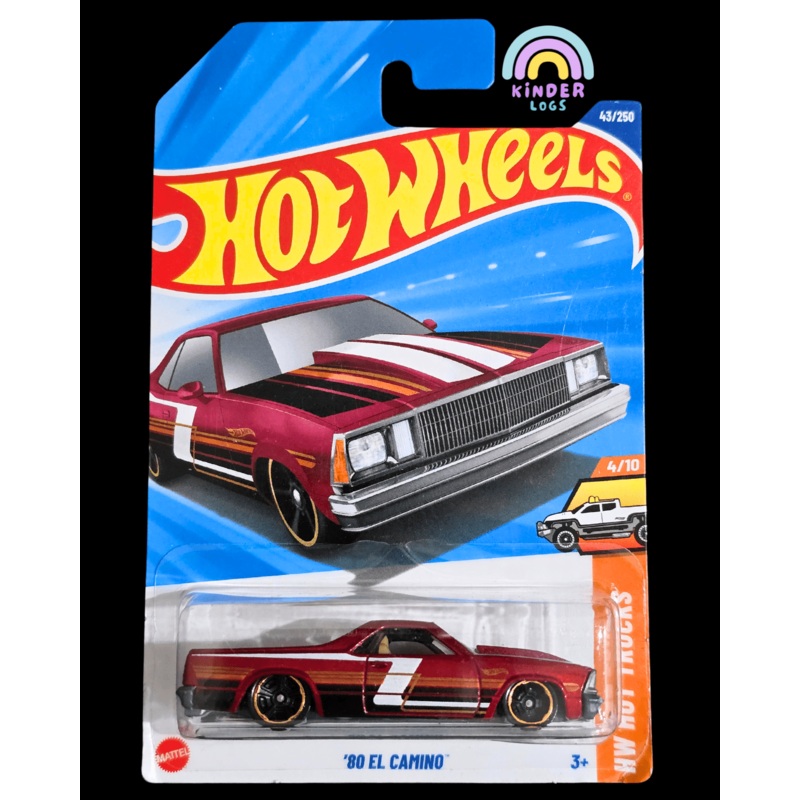 Hot Wheels 1980 Chevy El Camino – Red (Imported)