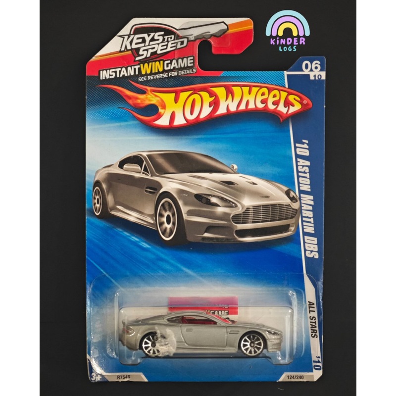 Hot Wheels 2010 Aston Martin DBS (Rare HW Car)