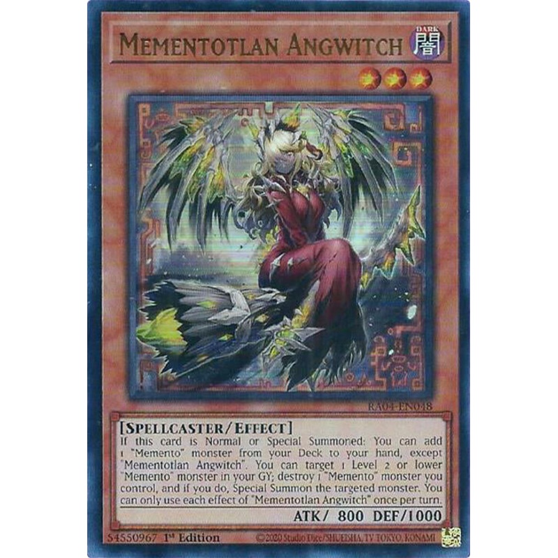 Mementotlan Angwitch [RA04-EN048] Ultra Rare