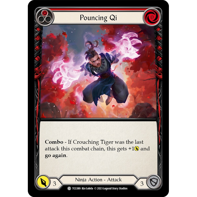 Pouncing Qi (Red) [TCC089] (Round the Table: TCC x LSS)