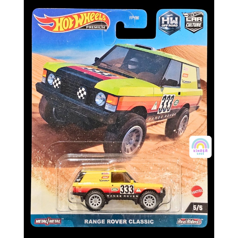 Premium Hot Wheels Land Rover Range Rover Classic