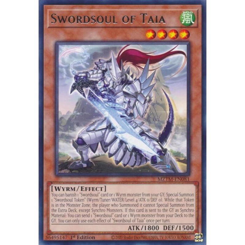 Swordsoul of Taia [MZTM-EN081] Rare