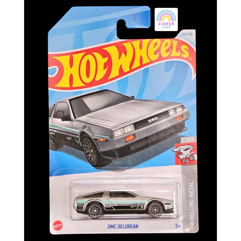 Treasure Hunt Hot Wheels DMC Delorean (Carded)