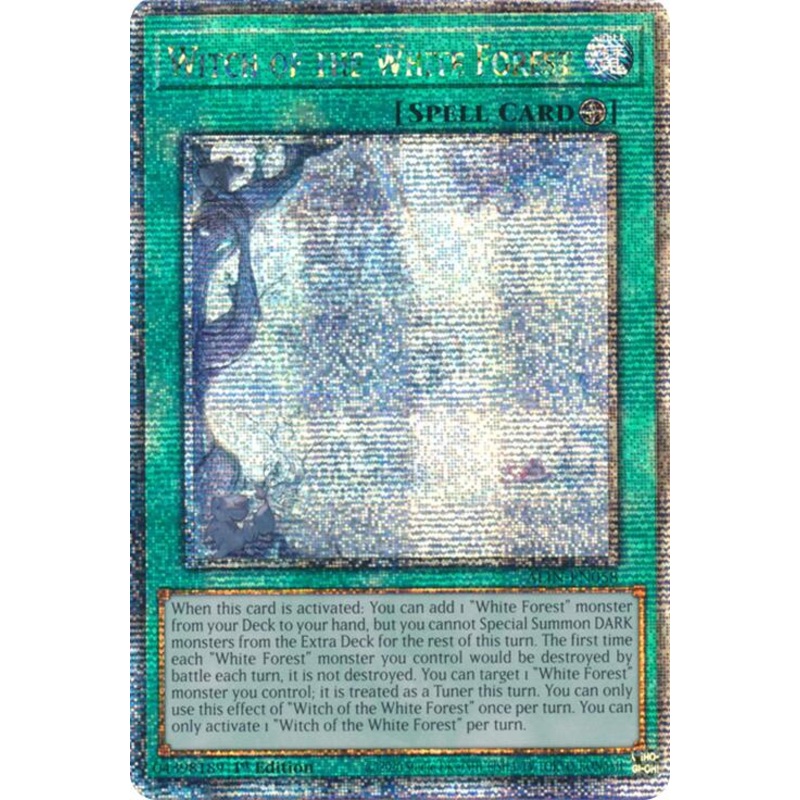 Witch of the White Forest [ALIN-EN058] Quarter Century Secret Rare