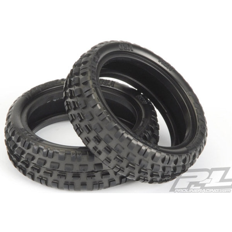 1/10th Wedge Squared 2.2 Z4 Soft Carpet 2wd Front Tyres – 1pr