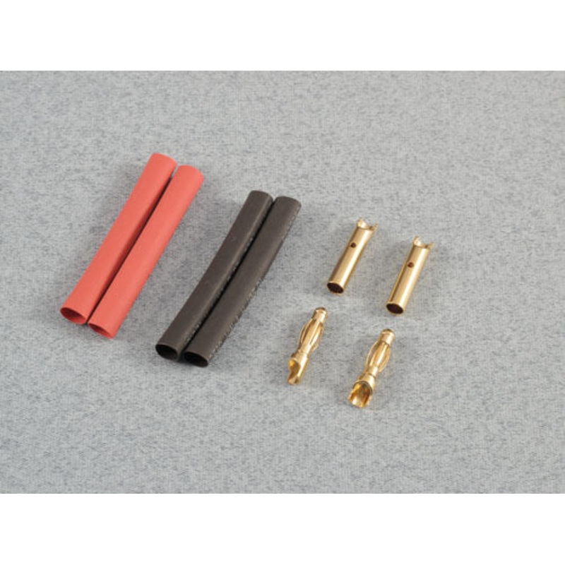 4mm Gold Connector – 1pr