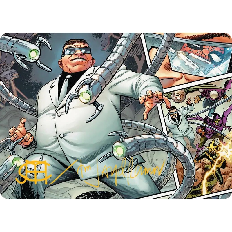 Doctor Octopus, Master Planner Art Card (48/54) (Gold-Stamped Signature) [Marvel’s Spider-Man Art Series]
