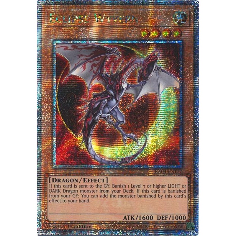 Eclipse Wyvern [RA04-EN177] Quarter Century Secret Rare