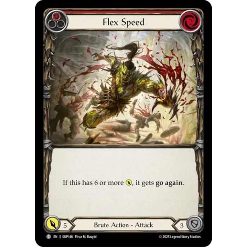 Flex Speed (Red) [SUP146] (Super Slam)