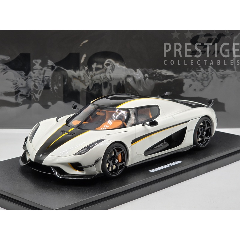 GT Spirit 2018 Koenigsegg Regera White GT391 1:18 Scale – New