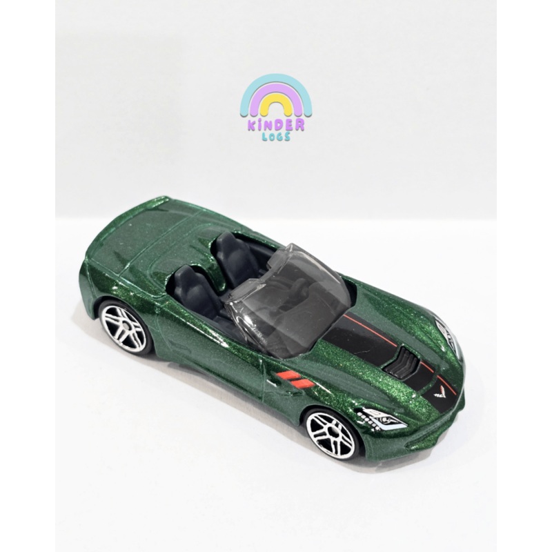 Hot Wheels 2014 Chevrolet Corvette Stingray – Green (Uncarded)