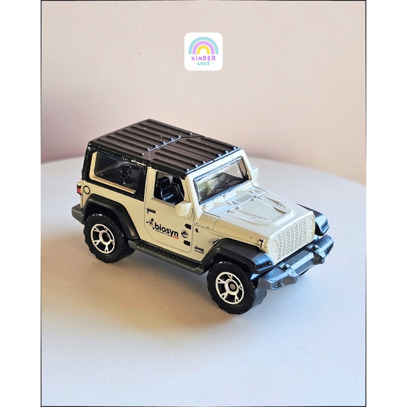 Matchbox 2018 Jeep Wrangler – Jurassic Park (Uncarded)