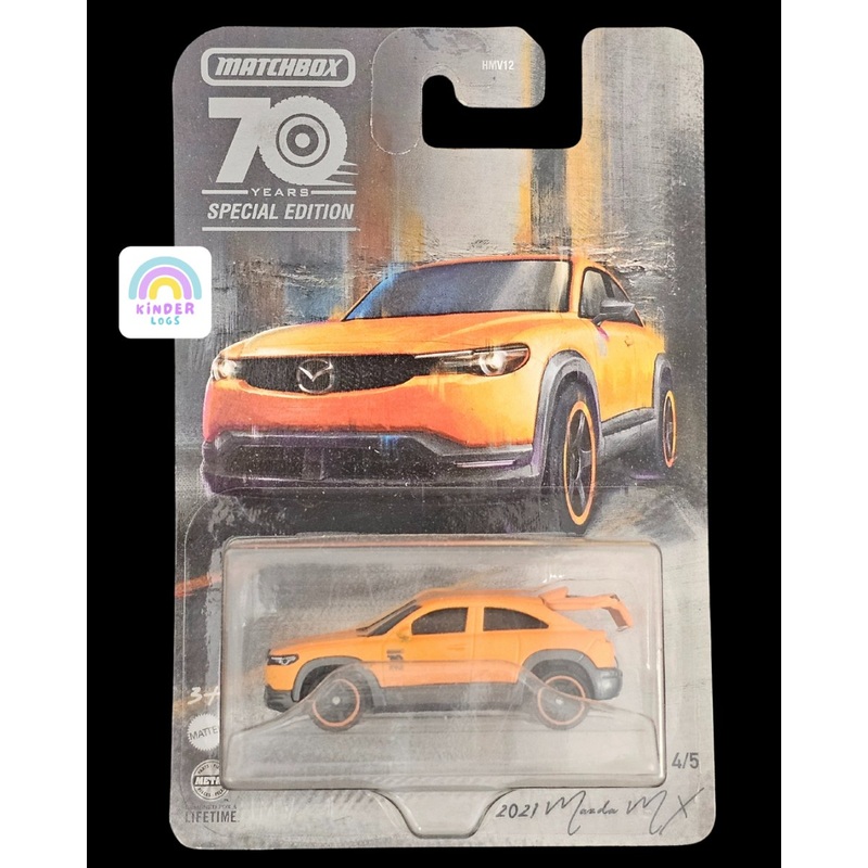 Matchbox 2021 Mazda MX – 70 Years Special Edition (Imported)