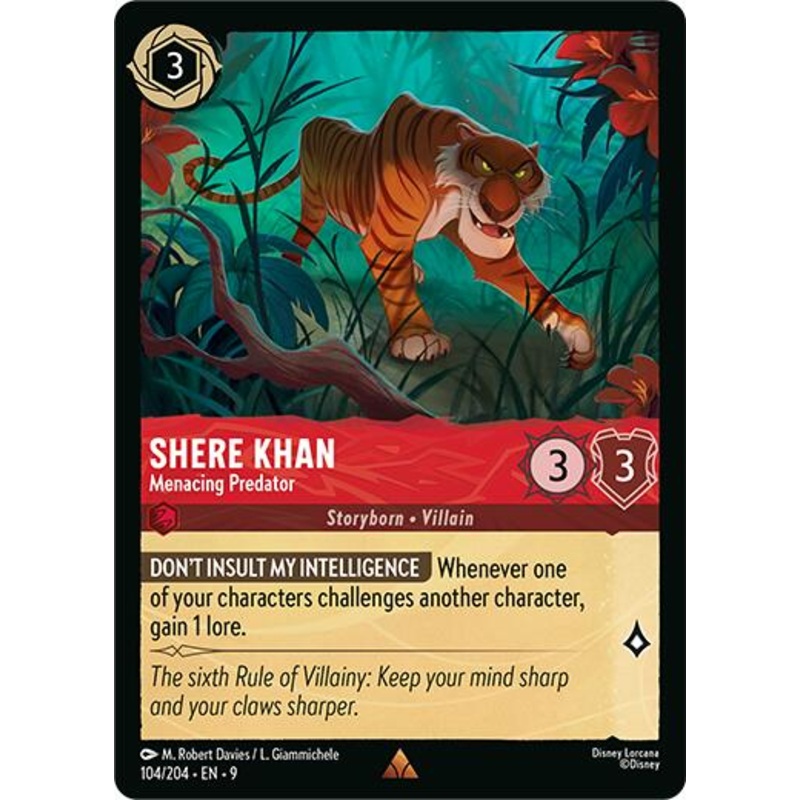 Shere Khan – Menacing Predator (104/204) [Fabled]