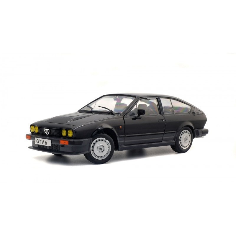Solido Alfa Romeo GTV 6 Black 1:18 Scale Model Car – Brand New