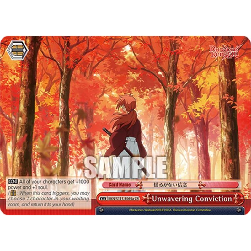 Unwavering Conviction (A) (RKN/S115-E069a CR) [Rurouni Kenshin]