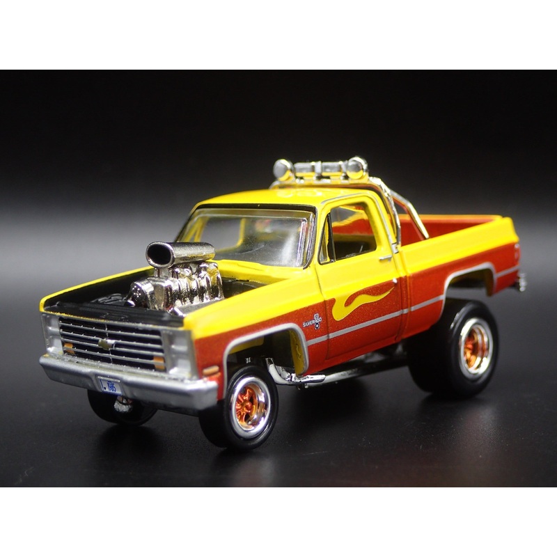 1985 CHEVY CHEVROLET PICKUP TRUCK ZINGER SQUAREBODY 1:64 SCALE DIECAST MODEL CAR