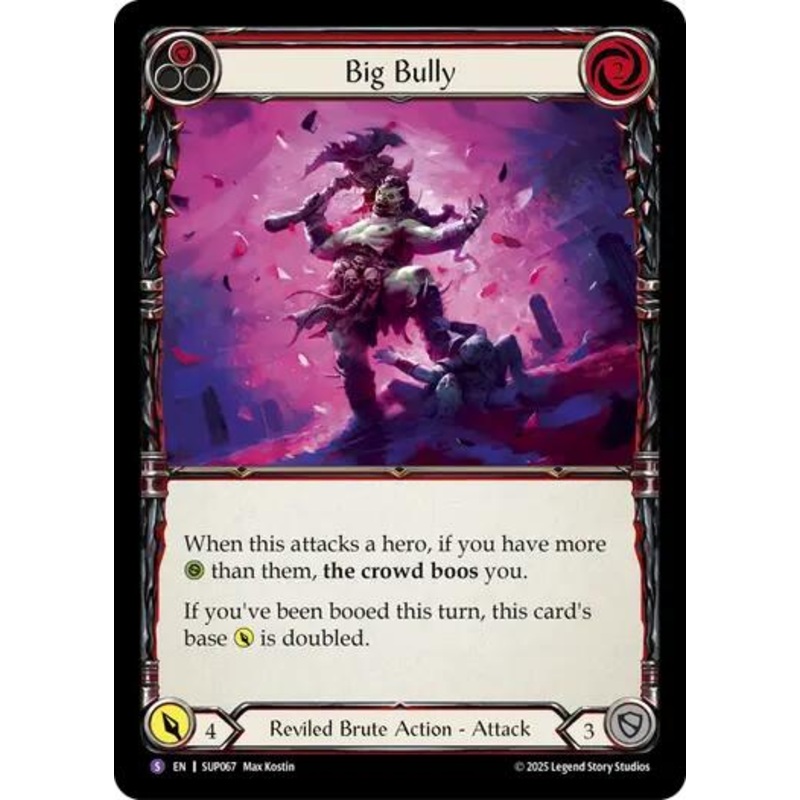 Big Bully [SUP067] (Super Slam)  Rainbow Foil