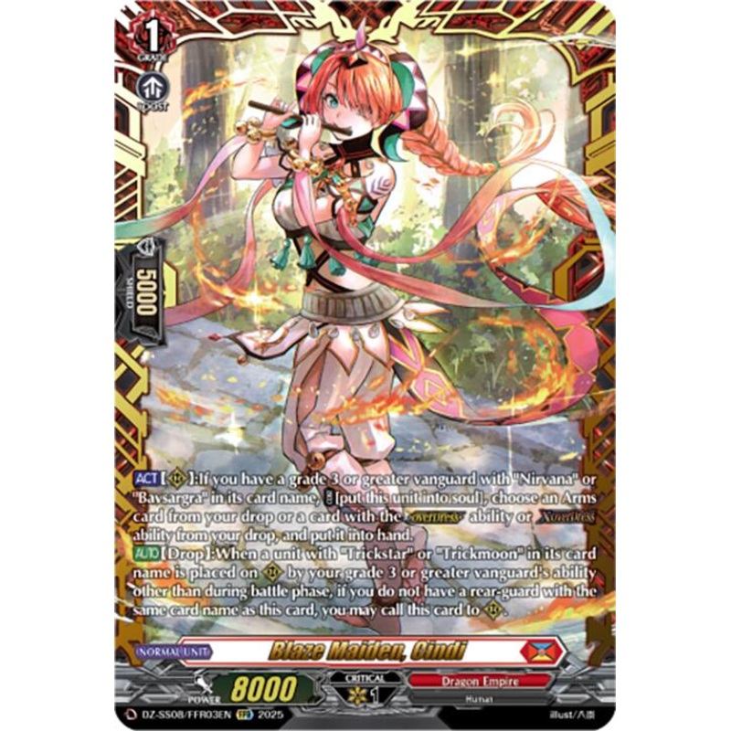 Blaze Maiden, Cindi (DZ-SS08/FFR03EN) [Festival Booster 2025]