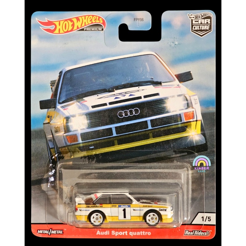 Premium Hot Wheels Audi Sport Quattro